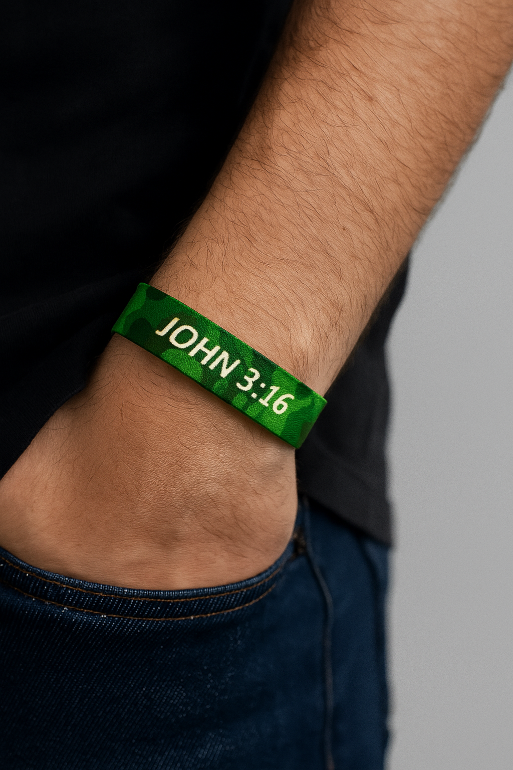 Psalm Strap — Wearable Daily Soul Supplement (NFC Bible Verse Bracelet)