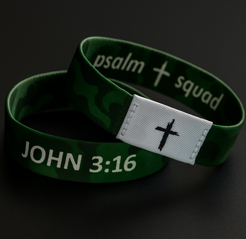 Psalm Strap — Wearable Daily Soul Supplement (NFC Bible Verse Bracelet)